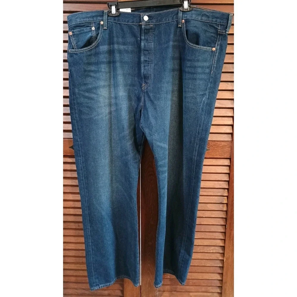 NWT Levi's 501 Original Stretch Button Fly Big & Tall 48